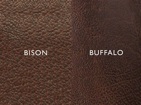 is buffalo leather real